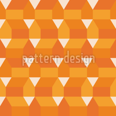 Suburbios abstractos Estampado Vectorial Sin Costura