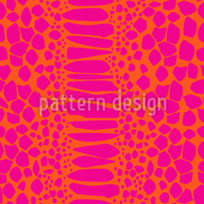 Piel de serpiente de neón Estampado Vectorial Sin Costura
