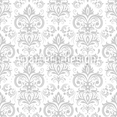 Barocke Vintage-Blume Nahtloses Vektormuster