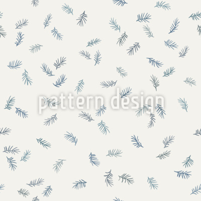 Aiguilles souples pour épicéa Motif Vectoriel Sans Couture