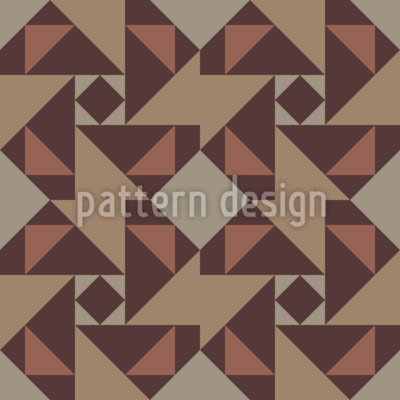 Triangular Harmony Seamless Vector Pattern Design