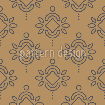 Cuadrados y círculos art-deco Estampado Vectorial Sin Costura