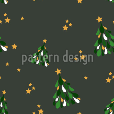 Sapins de Noël minimalistes Motif Vectoriel Sans Couture