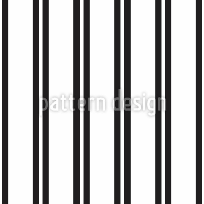 Rayas monocromáticas Estampado Vectorial Sin Costura