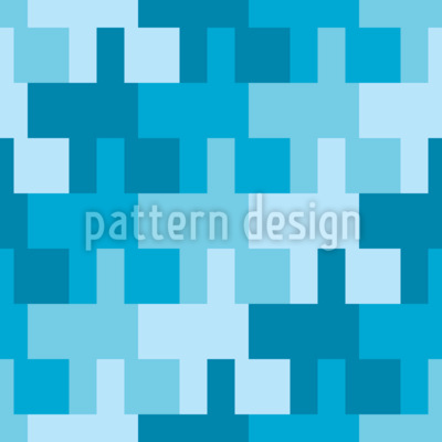 Moderne en abstracte meetkunde Naadloos vectorpatroon ontwerp