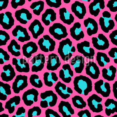 Estampado animal abstracto de neón Estampado Vectorial Sin Costura
