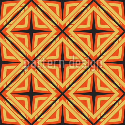 Orientalisches geometrisches Nahtloses Vektormuster