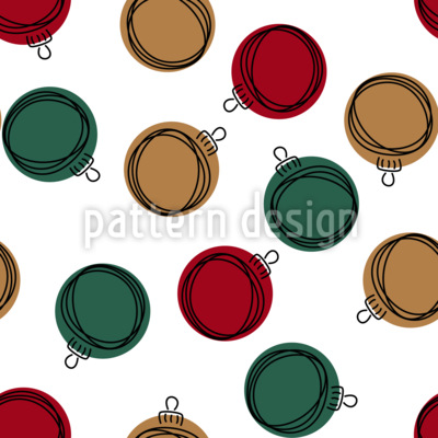イラスト入りのお祝いクリスマス宝石 シームレスなベクトルパターン設計