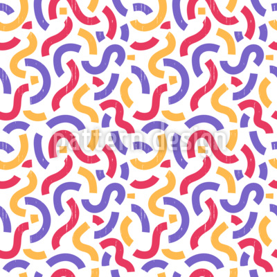 Formas abstractas modernas Estampado Vectorial Sin Costura