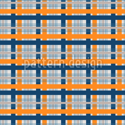 Tela de tartán simple Estampado Vectorial Sin Costura
