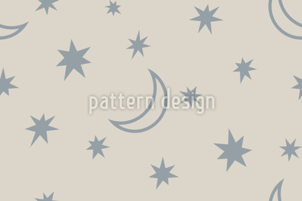 Cielo nocturno relajante Estampado Vectorial Sin Costura Cielo nocturno relajante Estampado Vectorial Sin Costura