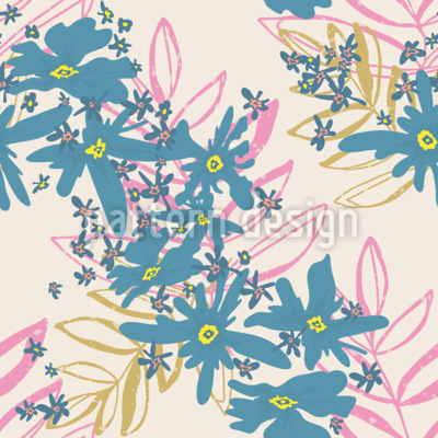 Guirnalda tropical Estampado Vectorial Sin Costura Guirnalda tropical Estampado Vectorial Sin Costura