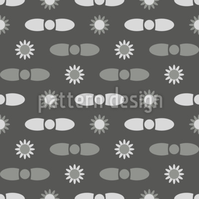 Hélices y margaritas Estampado Vectorial Sin Costura Hélices y margaritas Estampado Vectorial Sin Costura