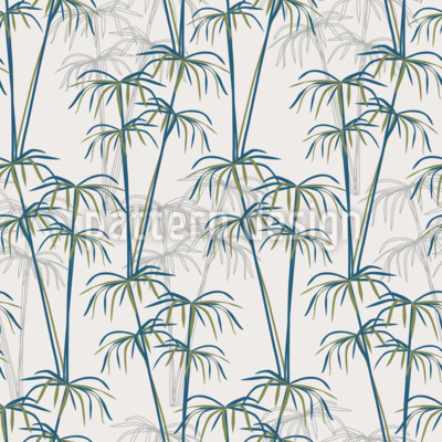 Plantas mínimas Design de padrão vetorial sem costura Plantas mínimas Design de padrão vetorial sem costura