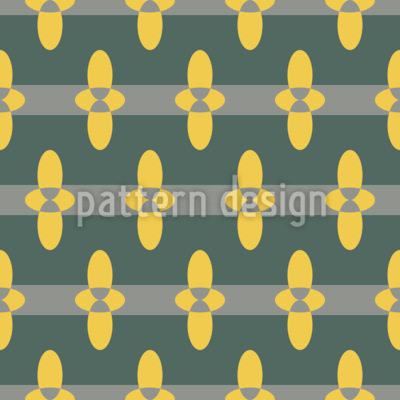 Moderne geometrische bloemsierkunst Naadloos vectorpatroon ontwerp