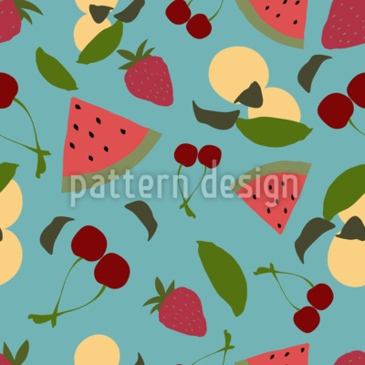 Zoete oogst Naadloos vectorpatroon ontwerp