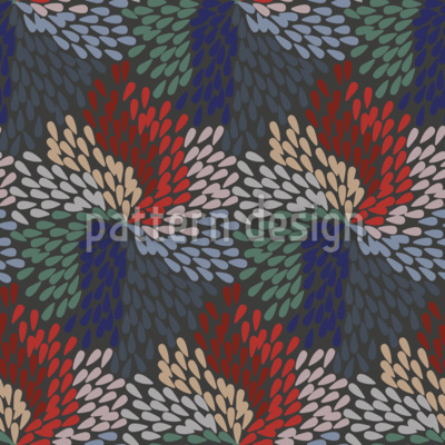 Ruedas coloridas Estampado Vectorial Sin Costura