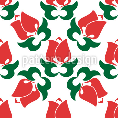 Tártaro floral nativo Estampado Vectorial Sin Costura