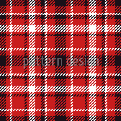 Klassischer Weihnachts-Tartan Nahtloses Vektormuster