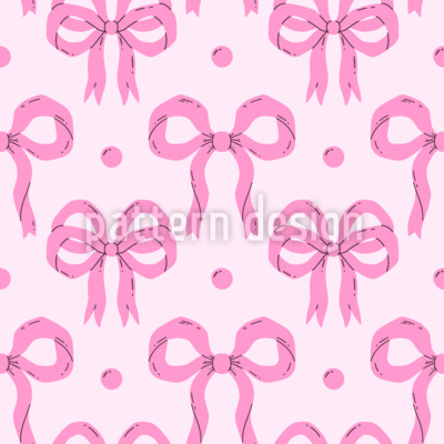 Lazo de regalo Estampado Vectorial Sin Costura