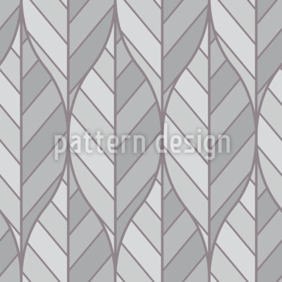 Geometrisches Laub Nahtloses Vektormuster