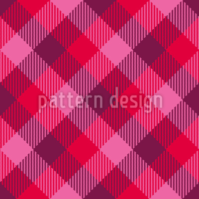 Retro-Tartan in kräftigen Farben Nahtloses Vektormuster