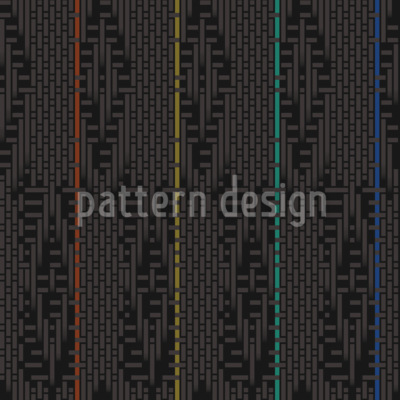 Cesta de mimbre Estampado Vectorial Sin Costura