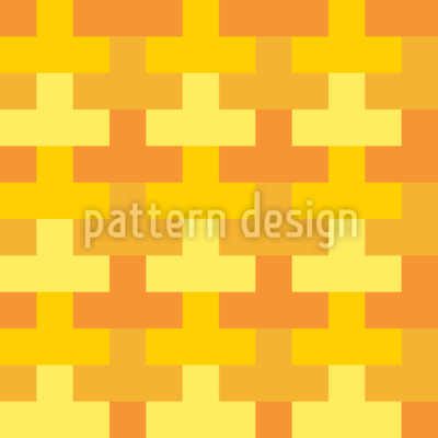 Tetris iluminado por el sol Estampado Vectorial Sin Costura