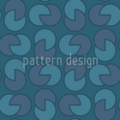 Pas De Deux Design de padrão vetorial sem costura