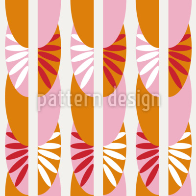 Tropische Art-Deco-Formen Nahtloses Vektormuster