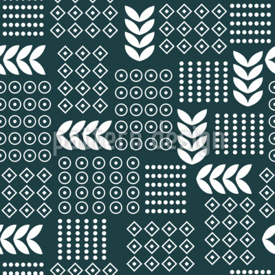 G&eacute;om&eacute;trique africain Motif Vectoriel Sans Couture