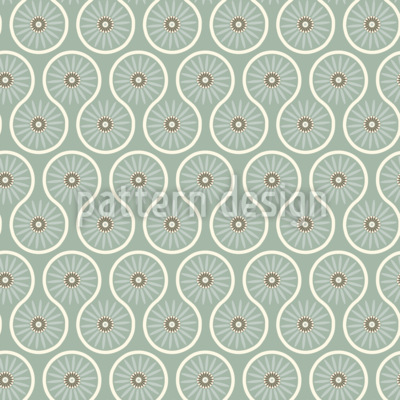 Jeu g&eacute;om&eacute;trique circulaire Motif Vectoriel Sans Couture