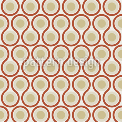 Points et vagues Motif Vectoriel Sans Couture