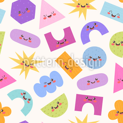 Building Blocks Fun Seamless Vector Pattern Design