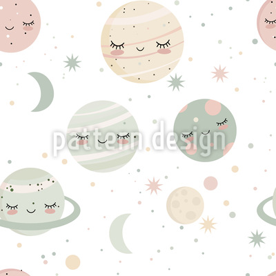 Sonno cosmico disegni vettoriali senza cuciture