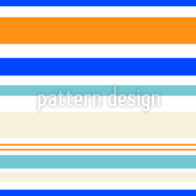 Listras &agrave; beira-mar Design de padr&atilde;o vetorial sem costura