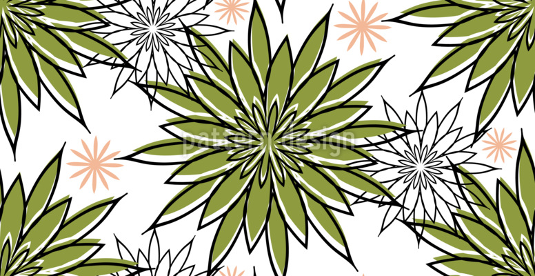 الصبار الشائك تصميم نمط ناقلات سلس