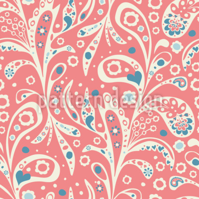 Paisley Medley Seamless Vector Pattern Design