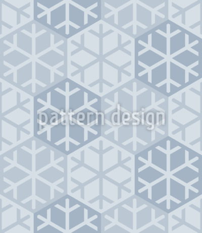 Manta de nieve Estampado Vectorial Sin Costura