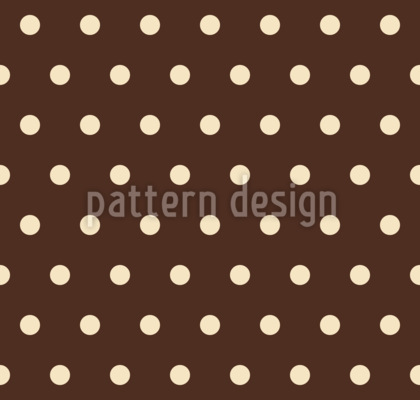 Lunares retro  Estampado Vectorial Sin Costura