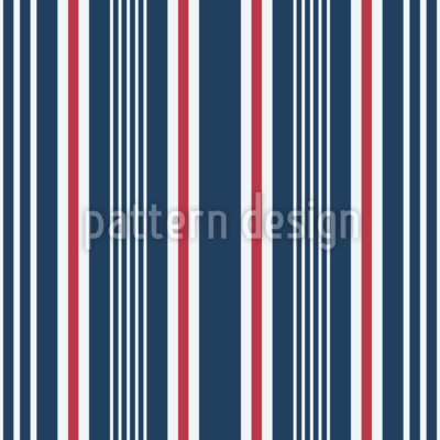 Seestreifen im Retro-Look Nahtloses Vektormuster