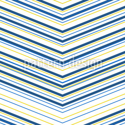 K&uuml;hner Retro-Chevron Nahtloses Vektormuster