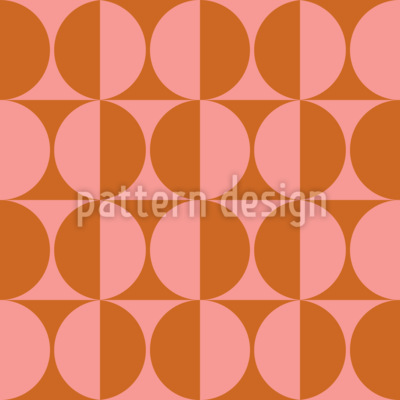 Bauhaus-ympyr&auml;t Saumaton vektorikuvion suunnittelu