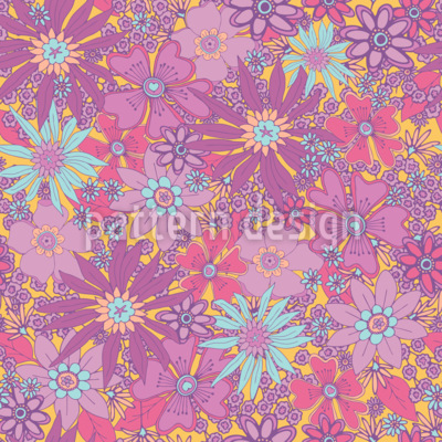 Farrago floreale disegni vettoriali senza cuciture