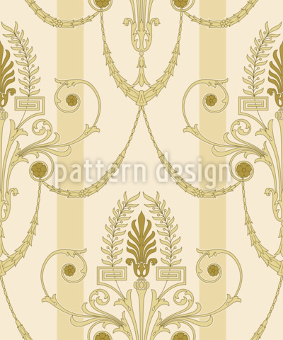 Luis XVI Estampado Vectorial Sin Costura