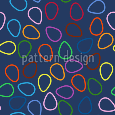 Ostereierschale Nahtloses Vektormuster