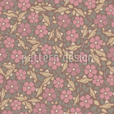 Romantisches Dickicht Nahtloses Vektormuster