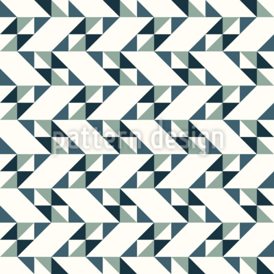 Celadon Chevron S&ouml;ml&ouml;s vektorm&ouml;nsterdesign
