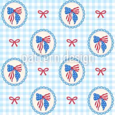 Arcos americanos Estampado Vectorial Sin Costura