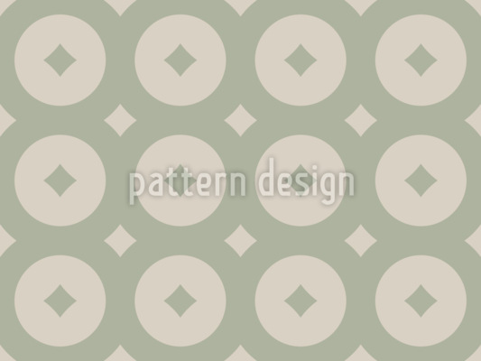 Diamantes e c&iacute;rculos Design de padr&atilde;o vetorial sem costura